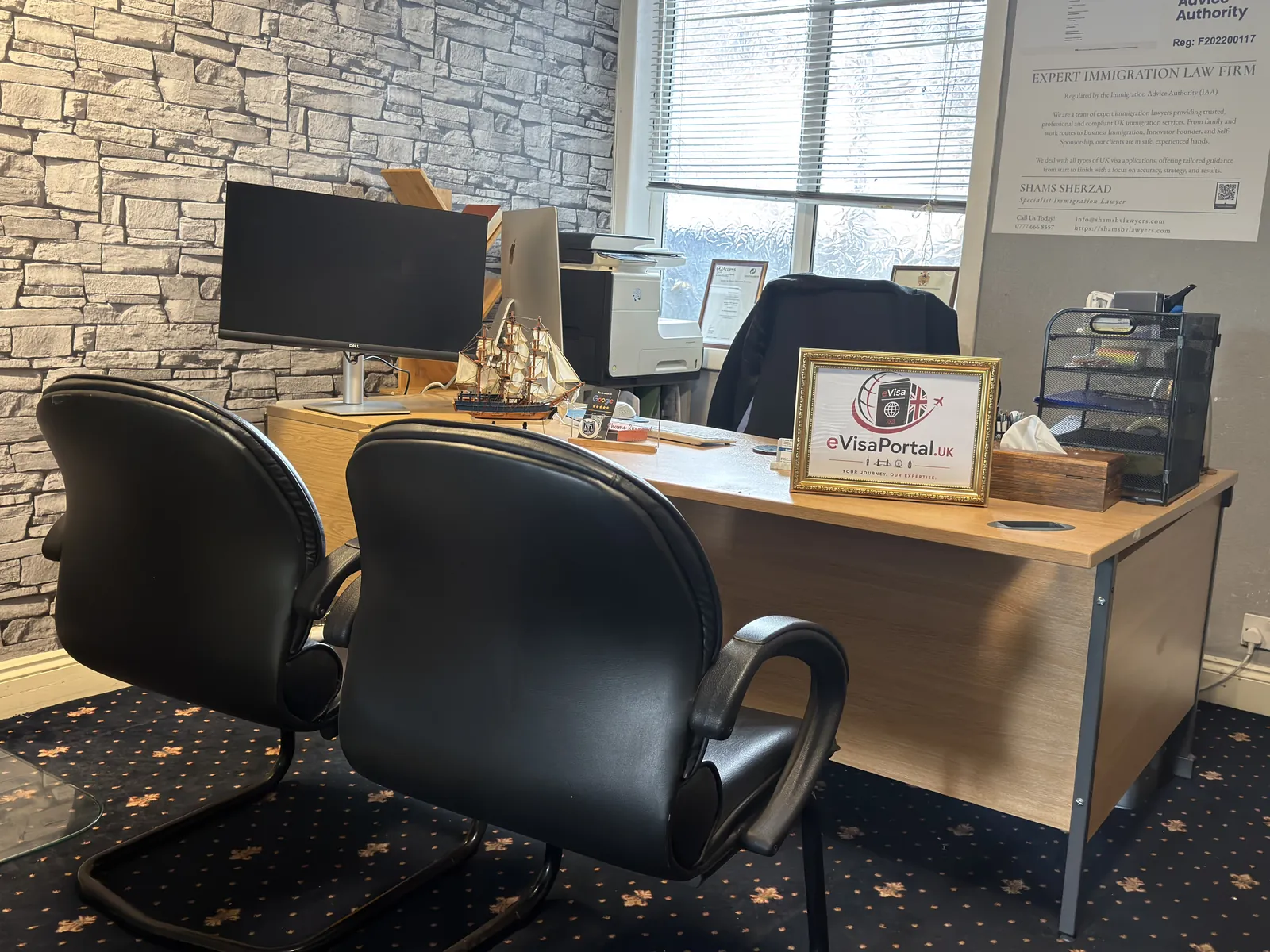 Private consultation desks, Shams Britvisa Lawyers Ltd, Manchester